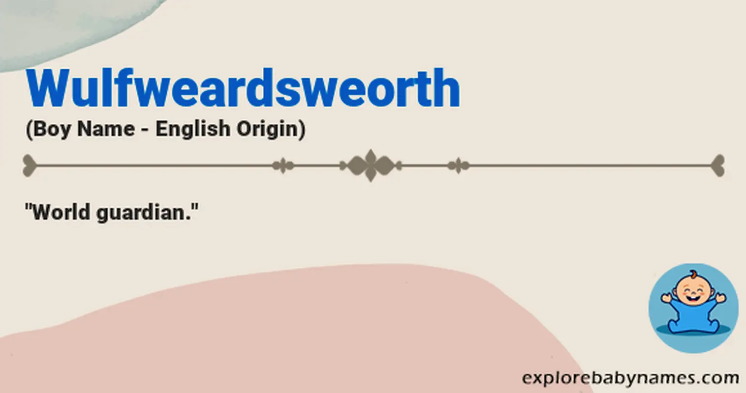 Meaning of Wulfweardsweorth