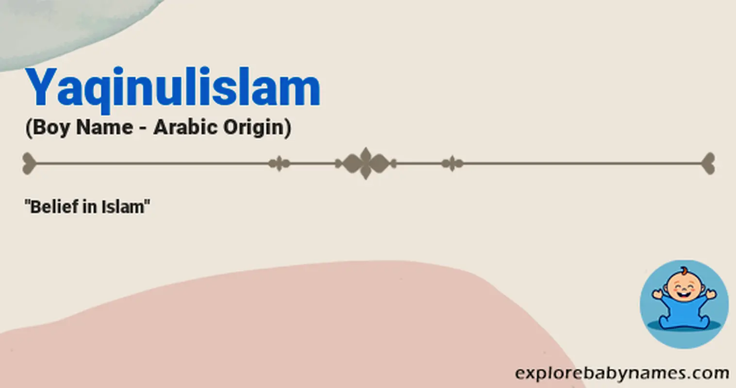 Meaning of Yaqinulislam