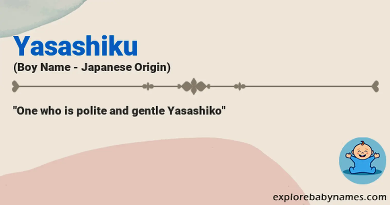 Meaning of Yasashiku