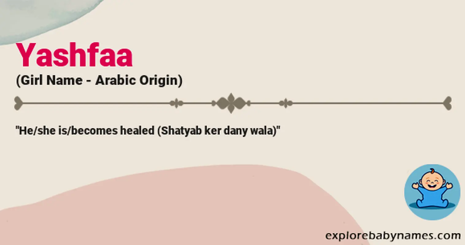 Meaning of Yashfaa