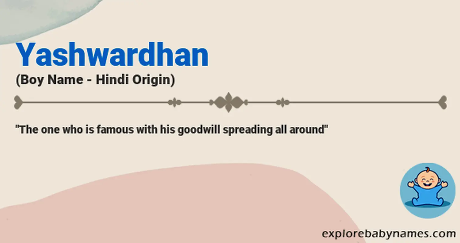 Meaning of Yashwardhan