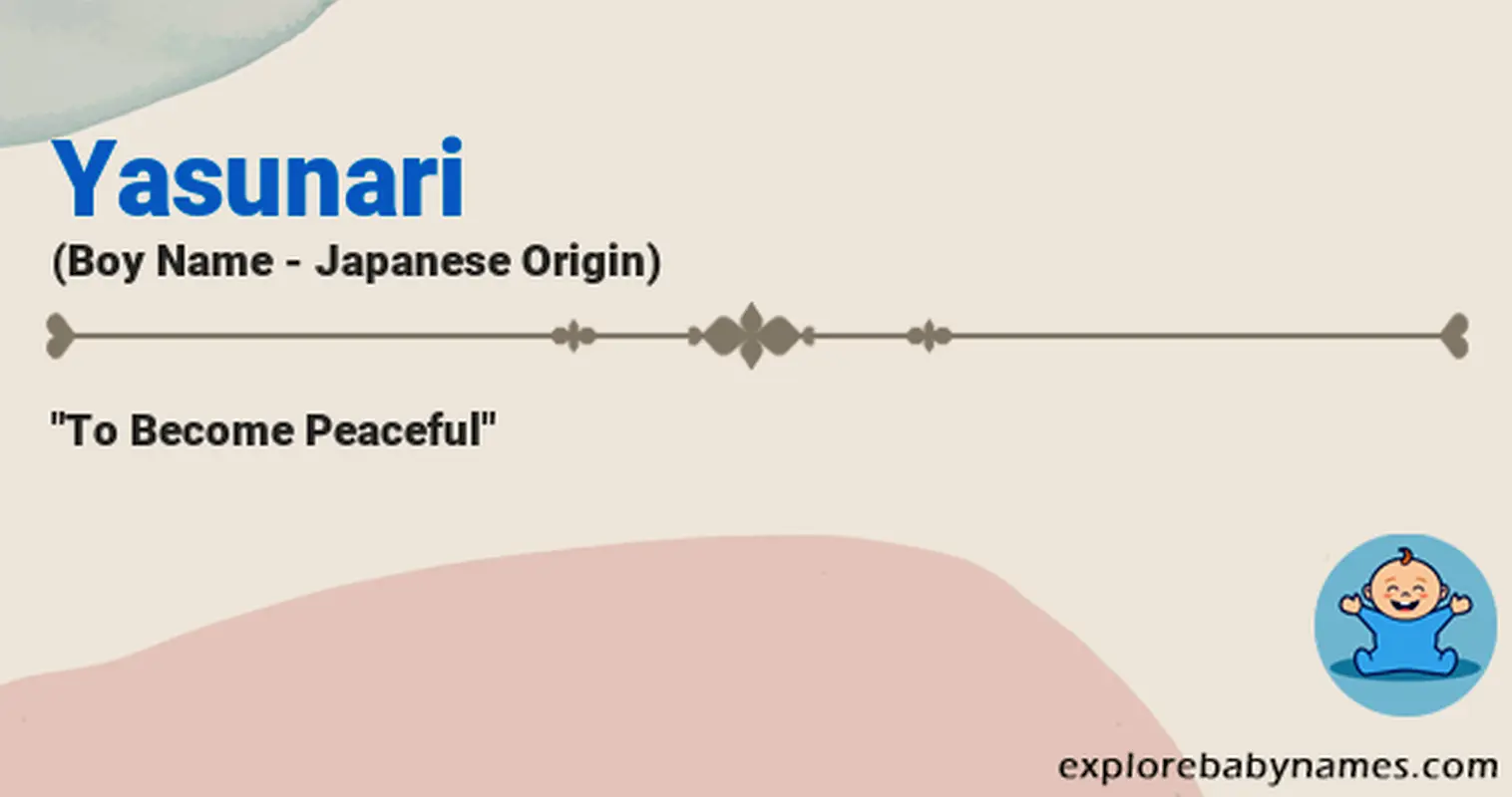Meaning of Yasunari