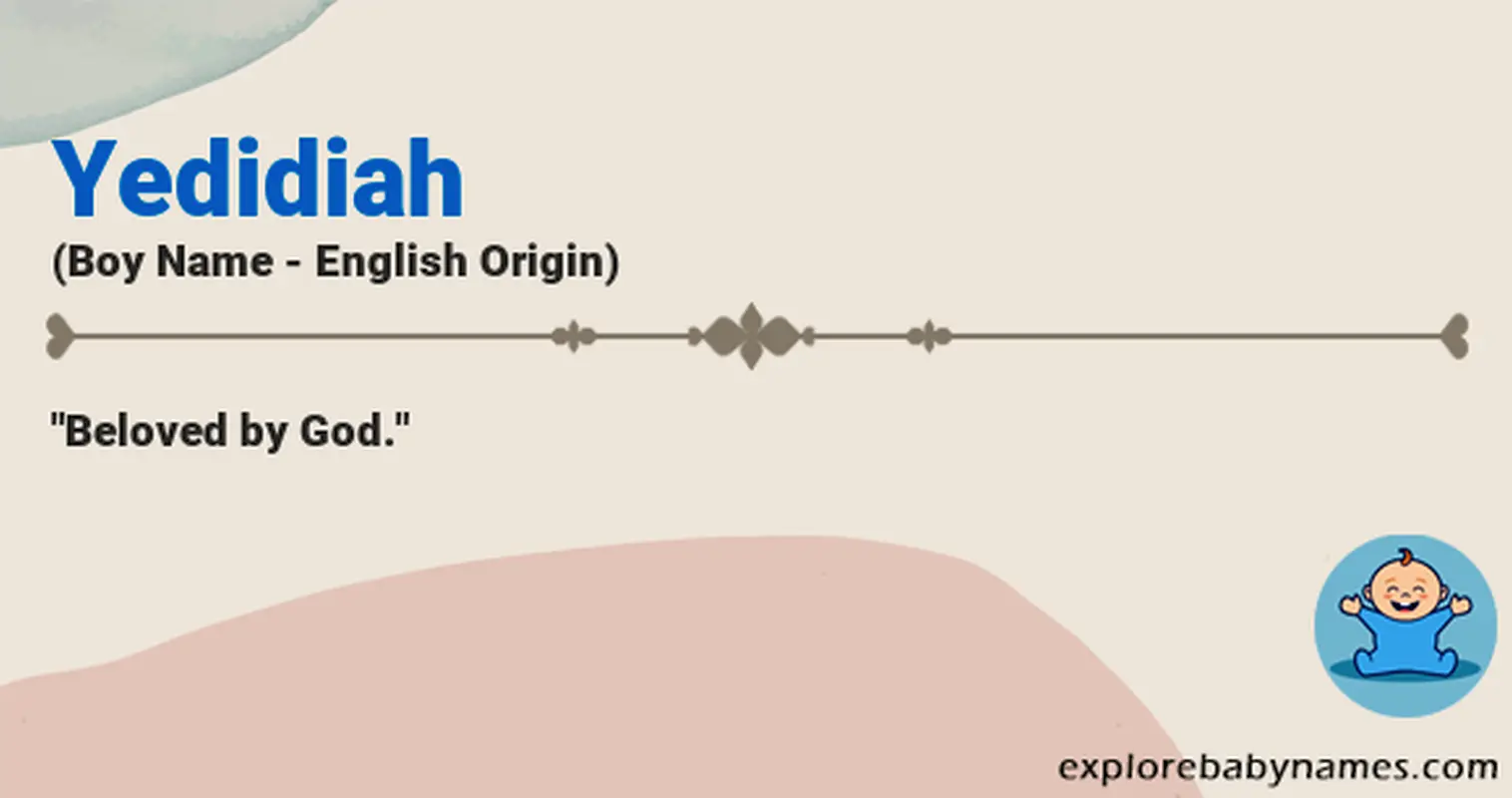 Meaning of Yedidiah