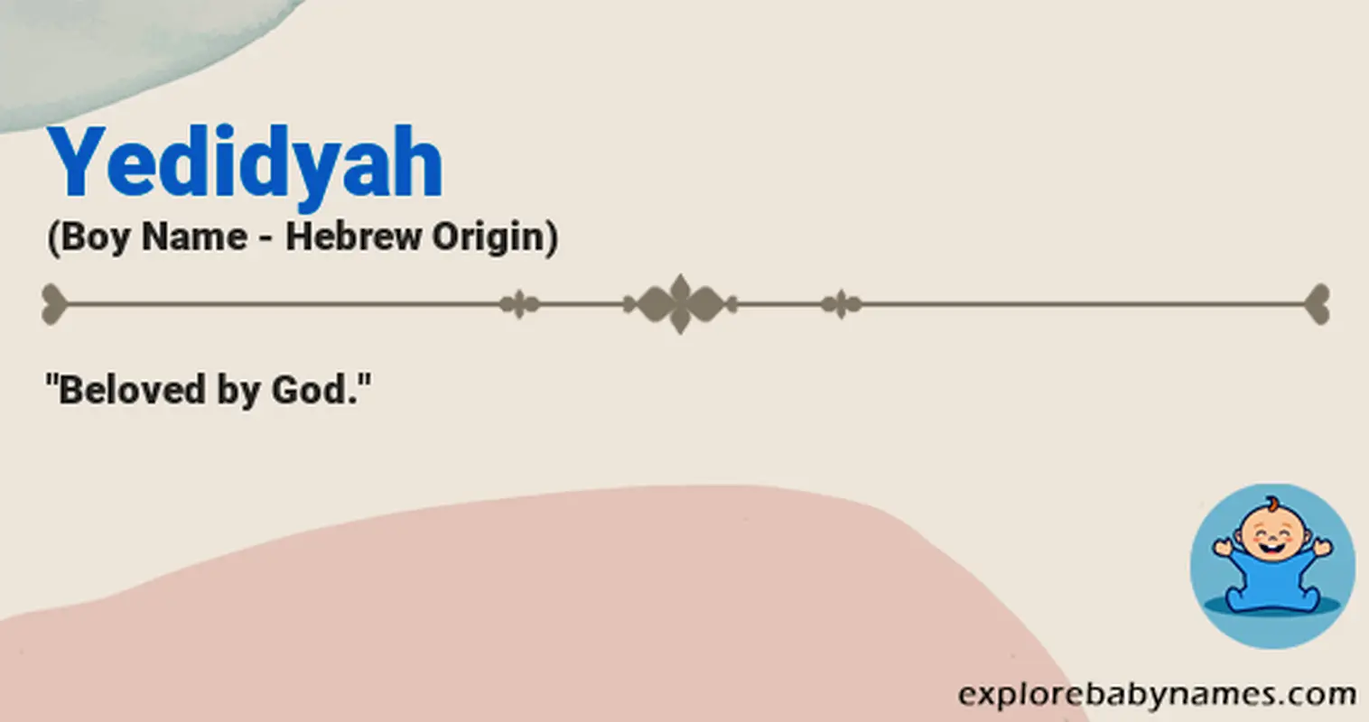 Meaning of Yedidyah