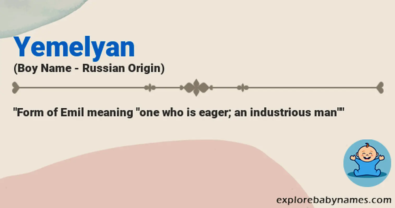 Meaning of Yemelyan