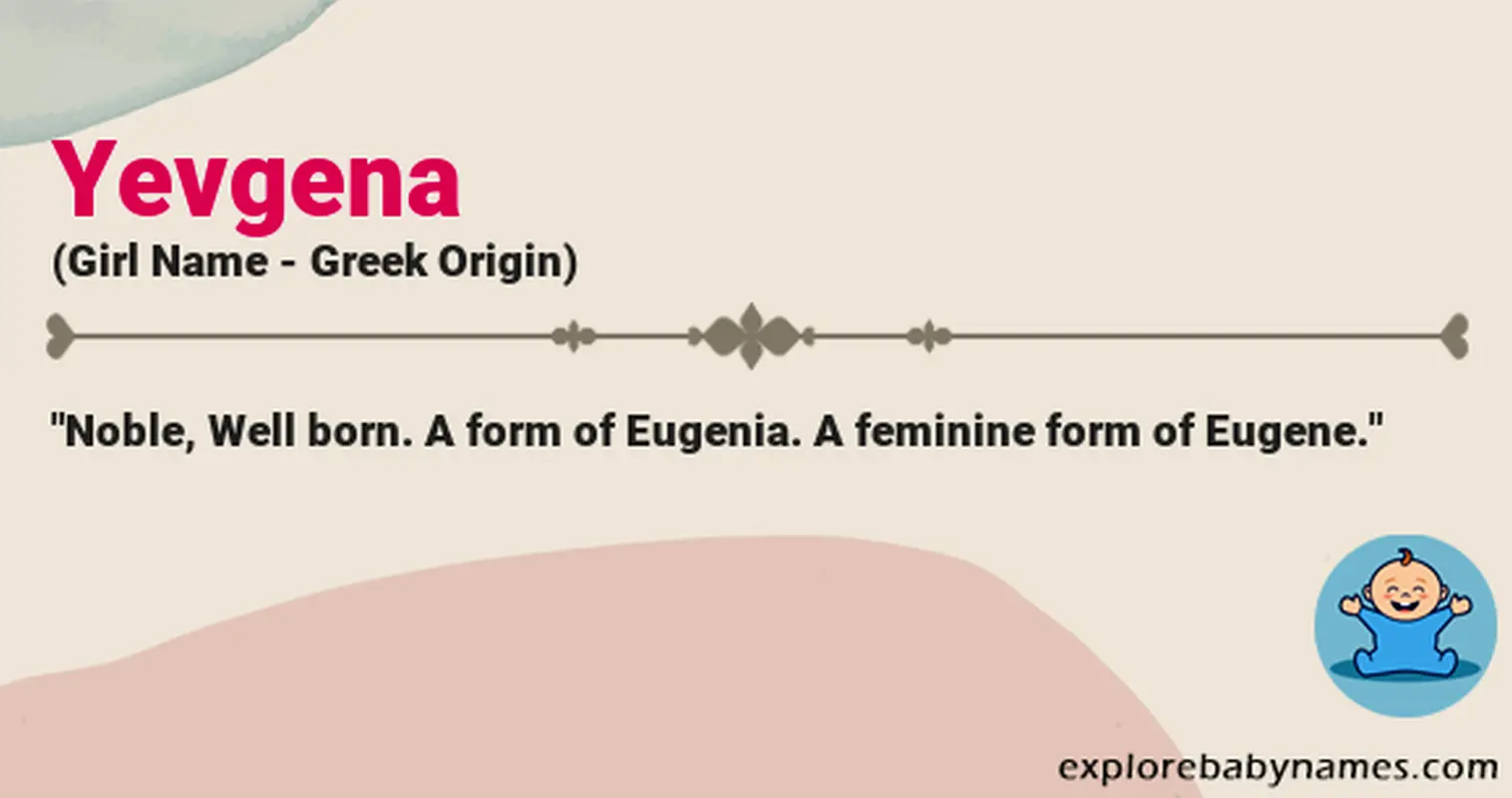 Meaning of Yevgena