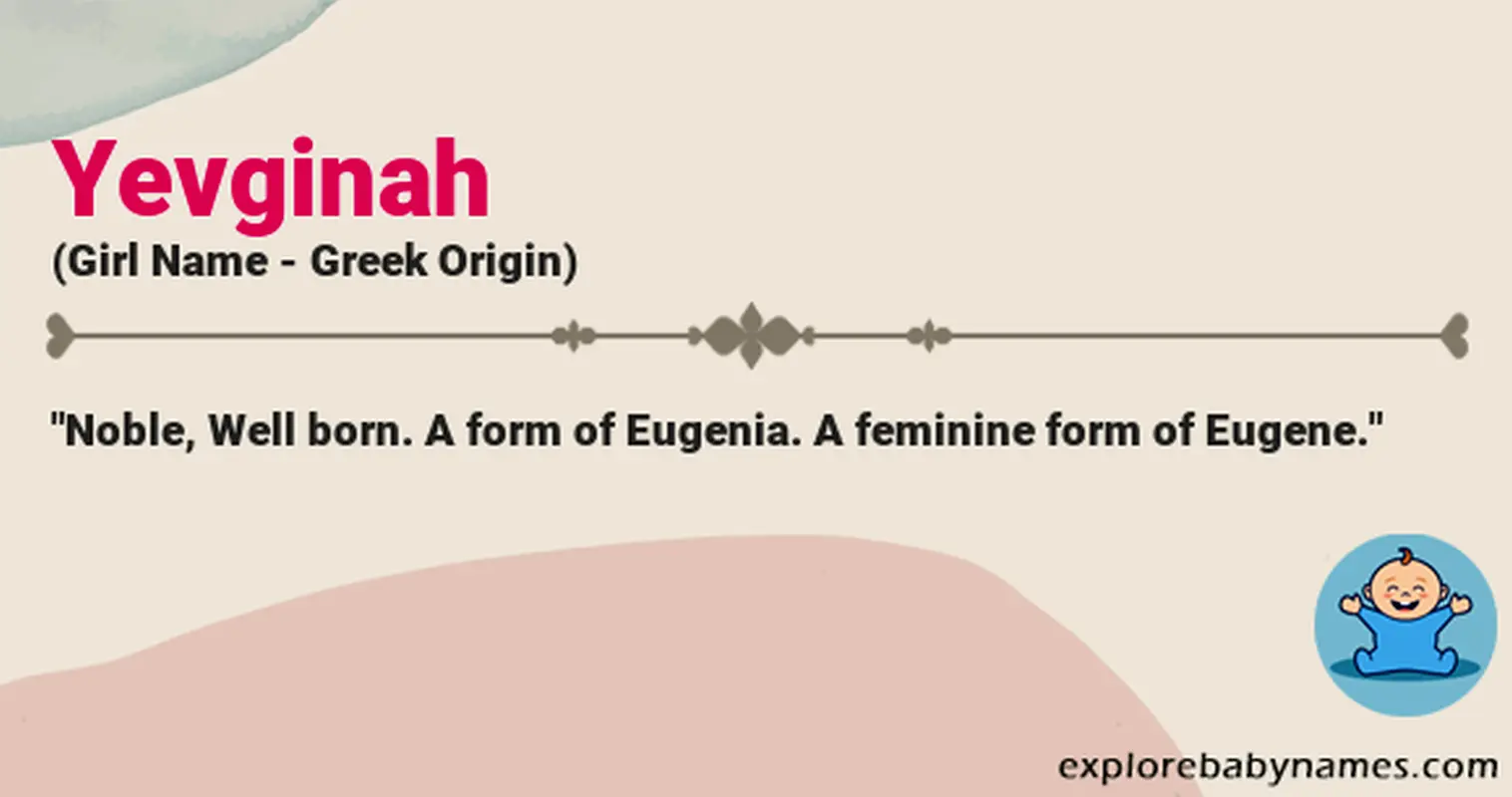 Meaning of Yevginah