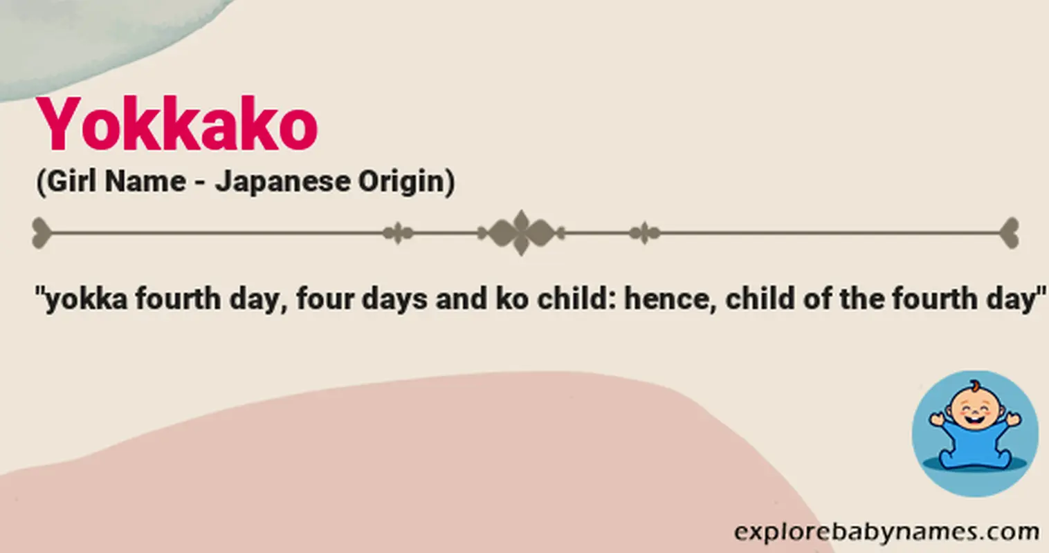 Meaning of Yokkako