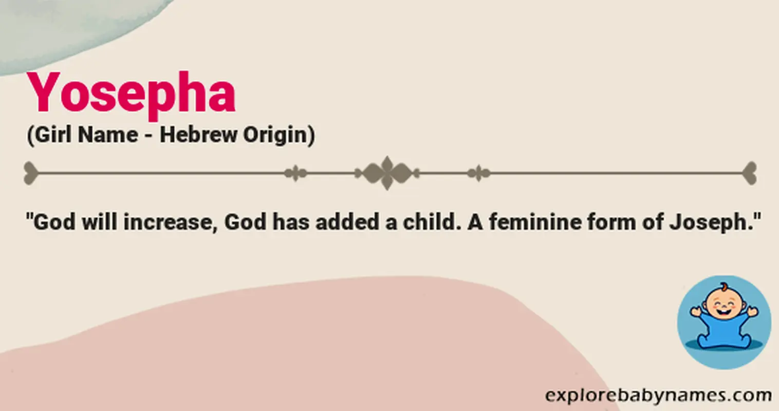 Meaning of Yosepha
