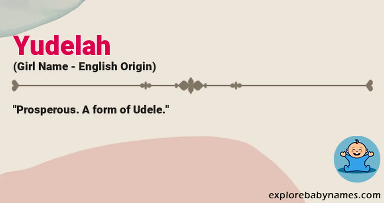 Meaning of Yudelah