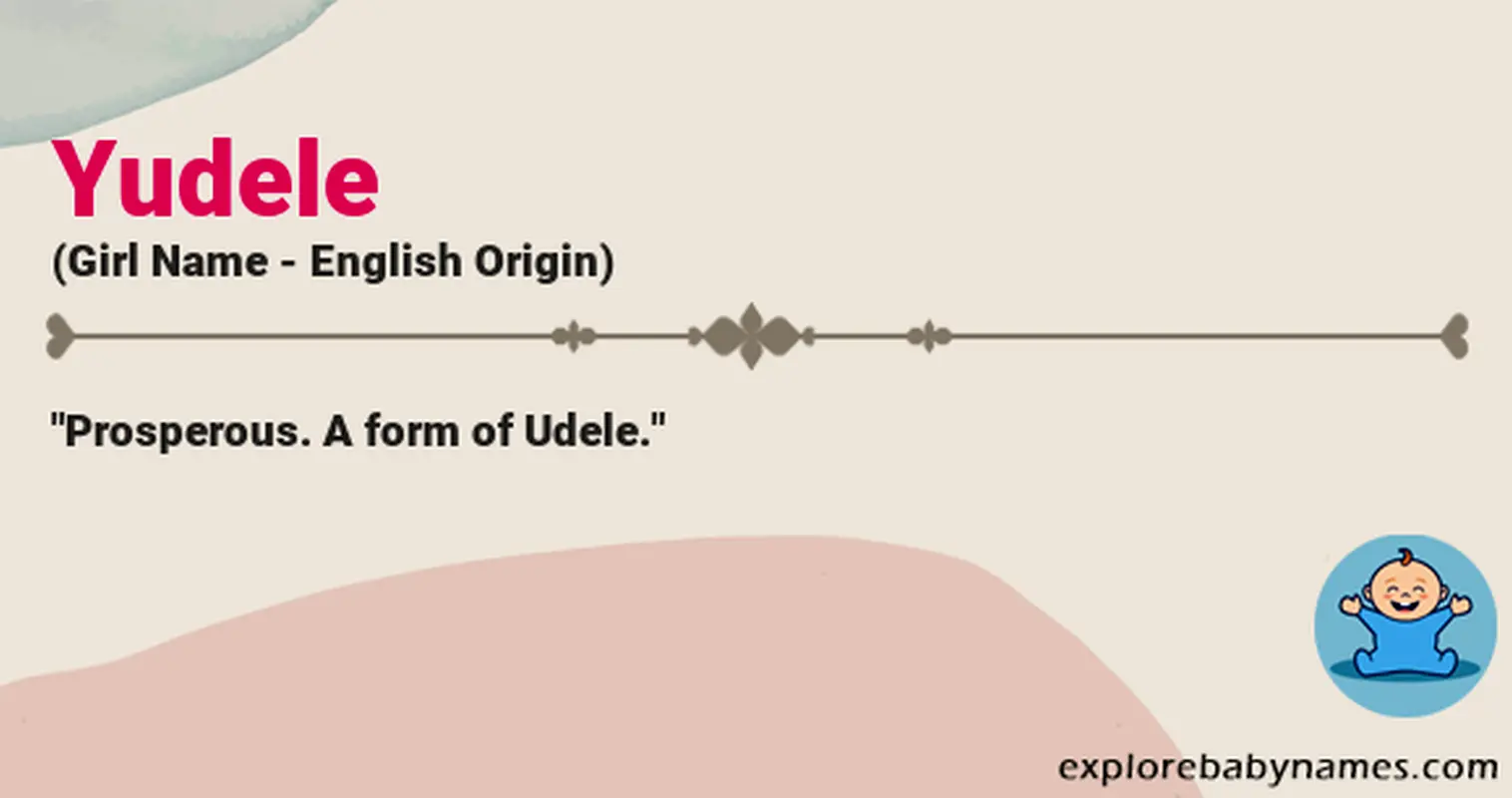 Meaning of Yudele