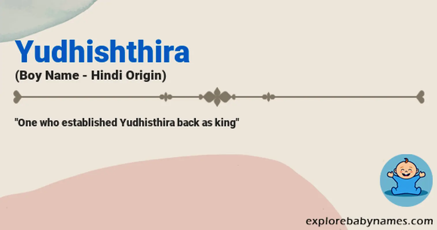 Meaning of Yudhishthira