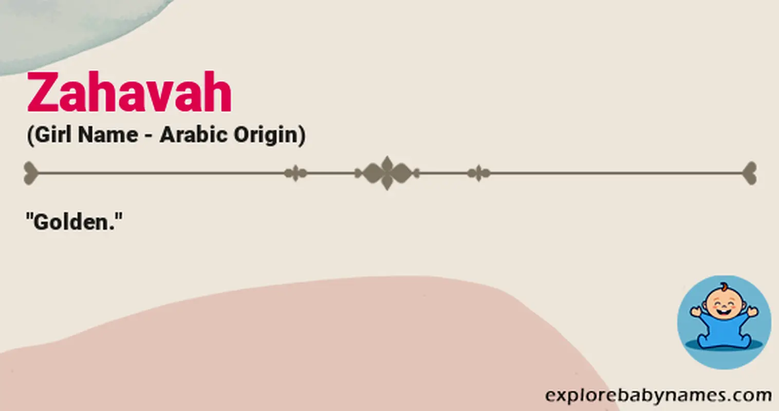 Meaning of Zahavah