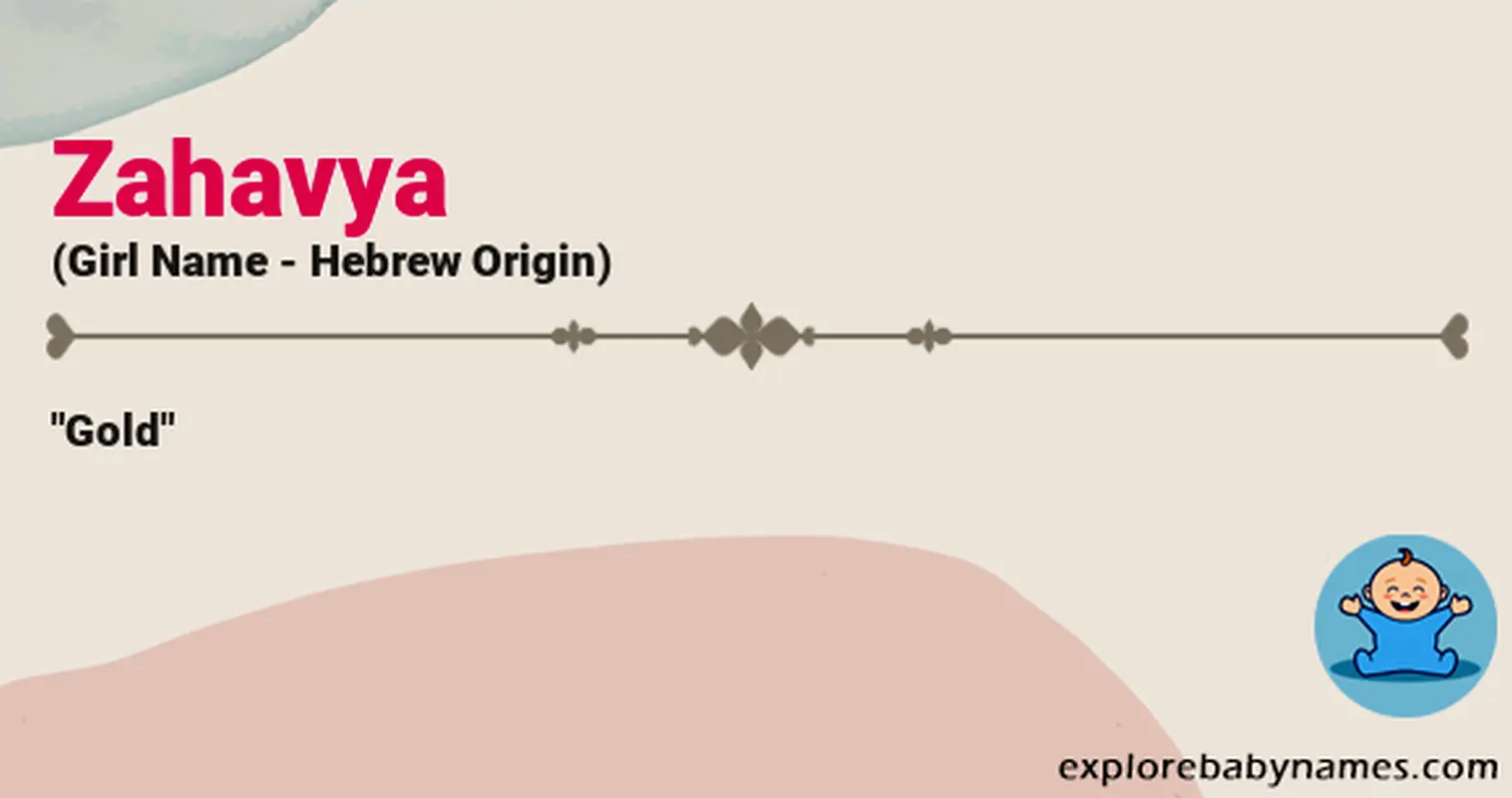 Meaning of Zahavya