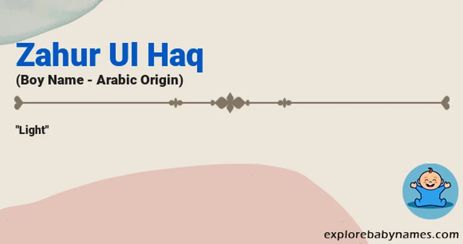 Meaning of Zahur Ul Haq
