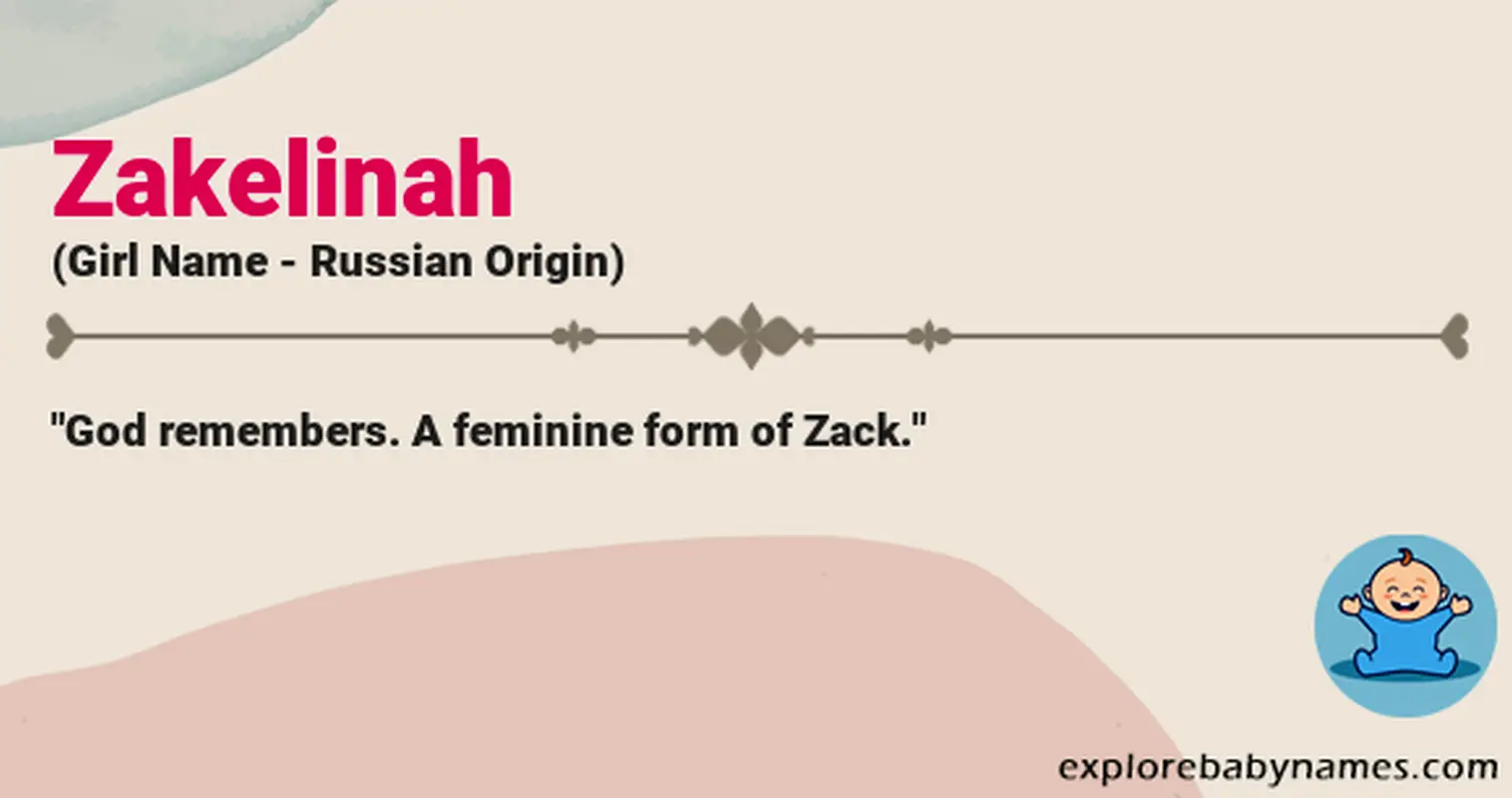 Meaning of Zakelinah