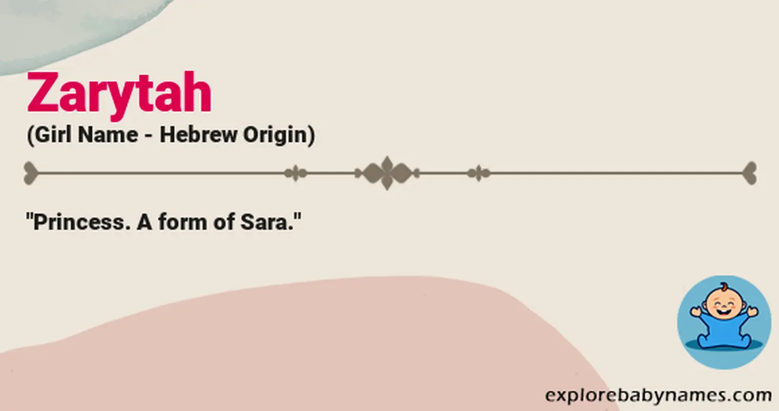 Meaning of Zarytah