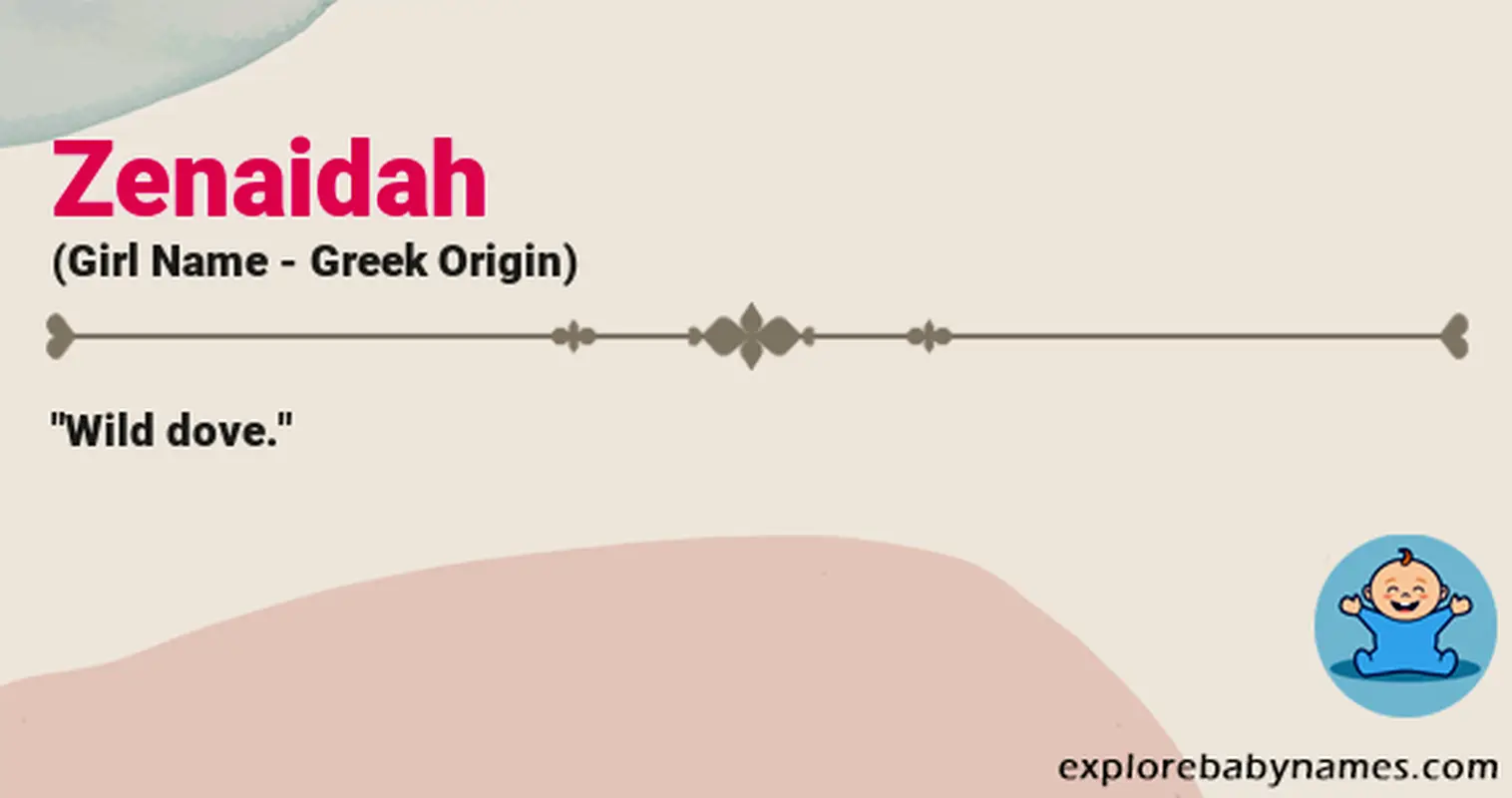 Meaning of Zenaidah