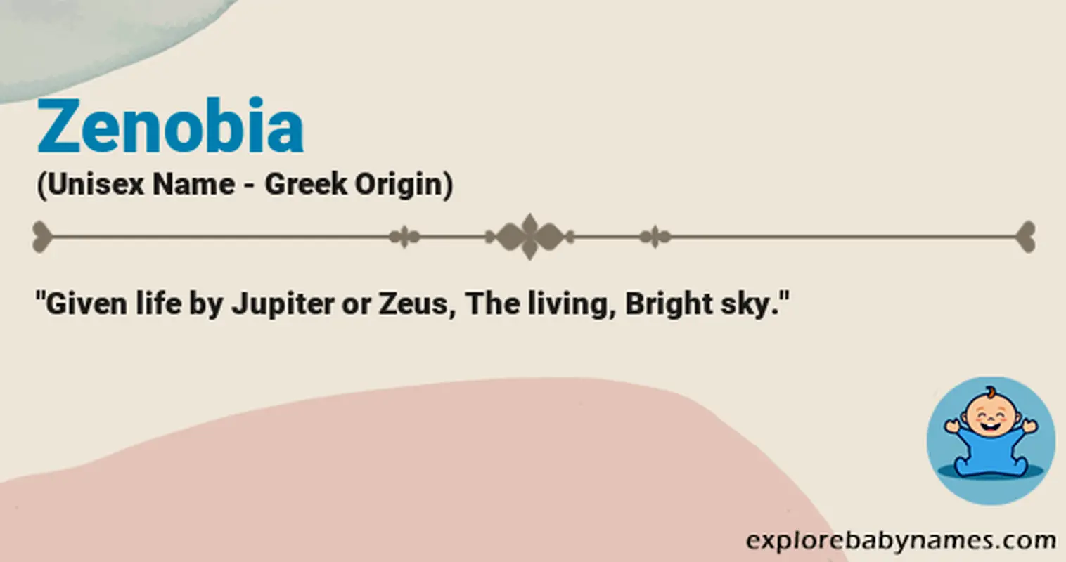 Meaning of Zenobia