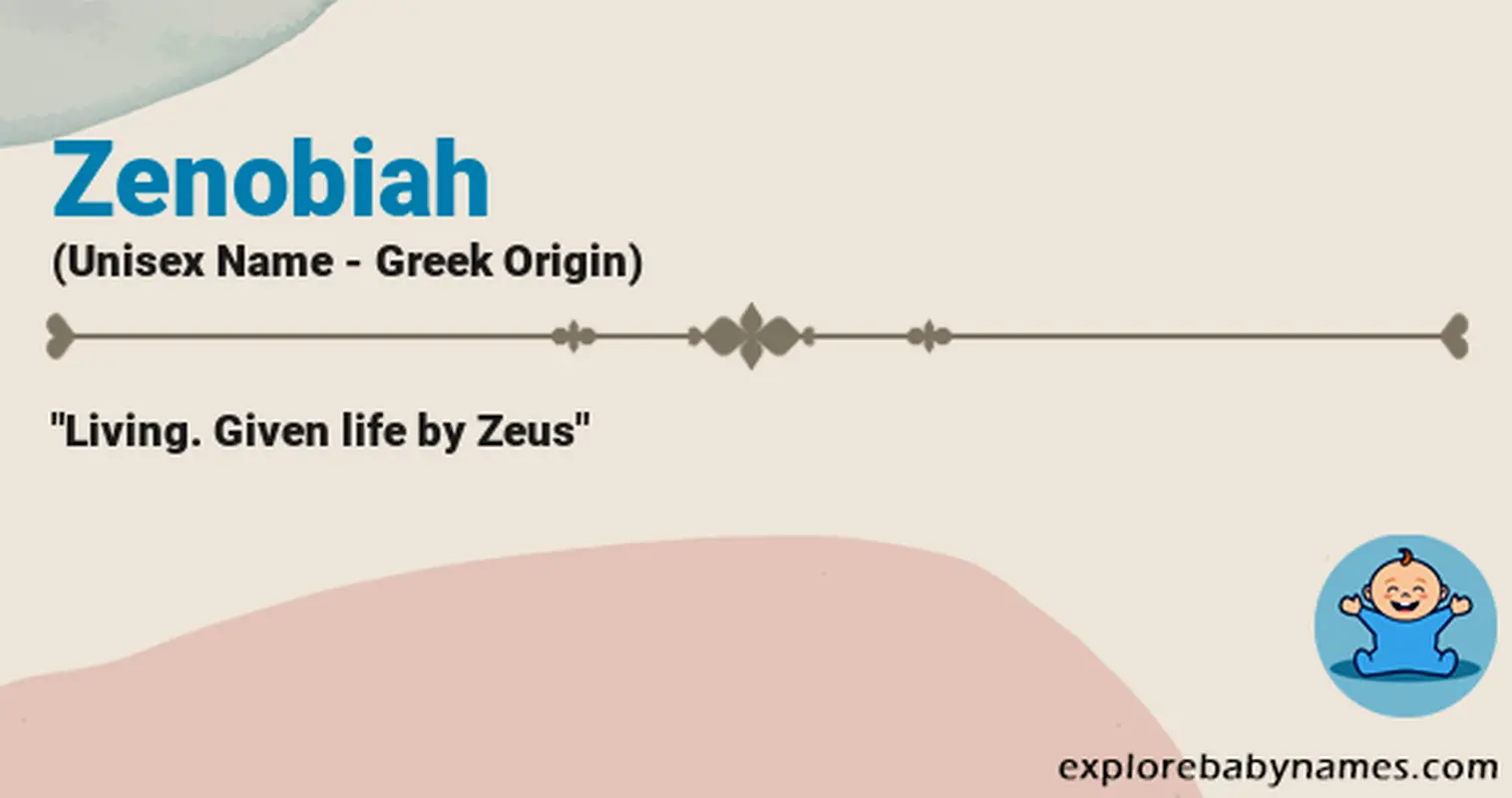 Meaning of Zenobiah