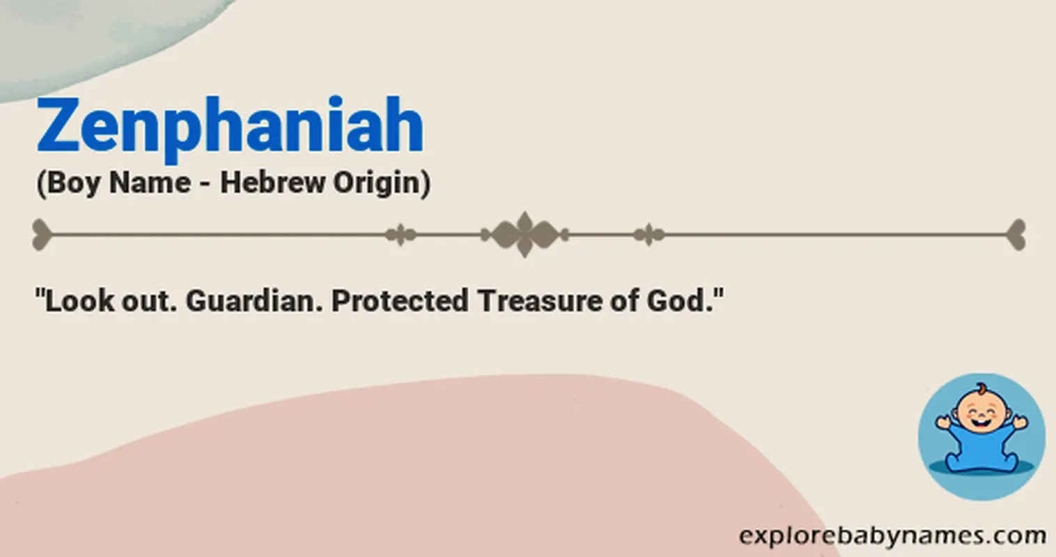 Meaning of Zenphaniah