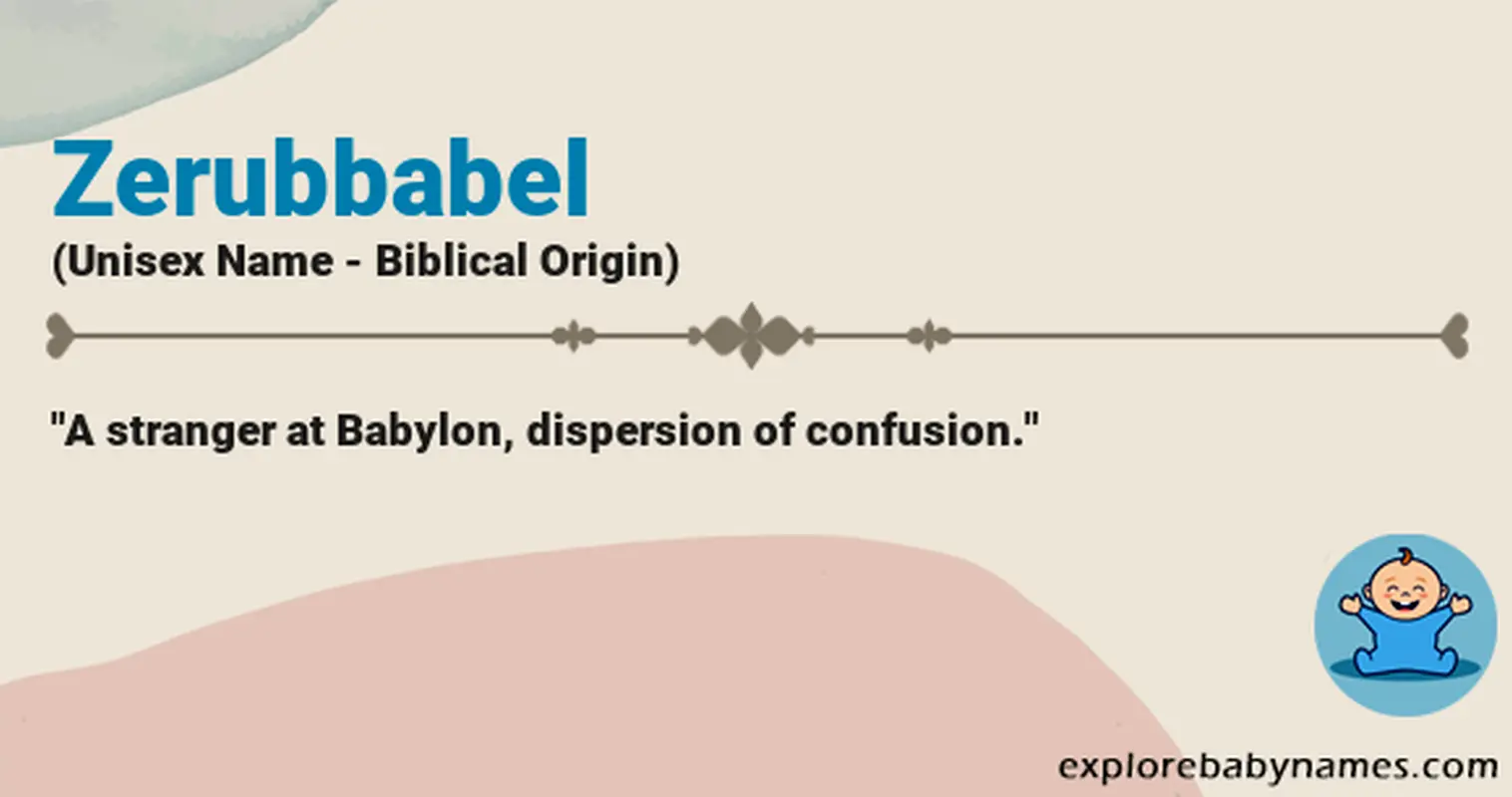 Meaning of Zerubbabel