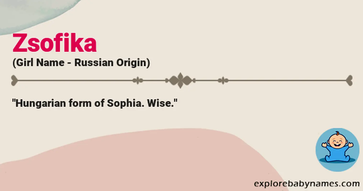 Meaning of Zsofika