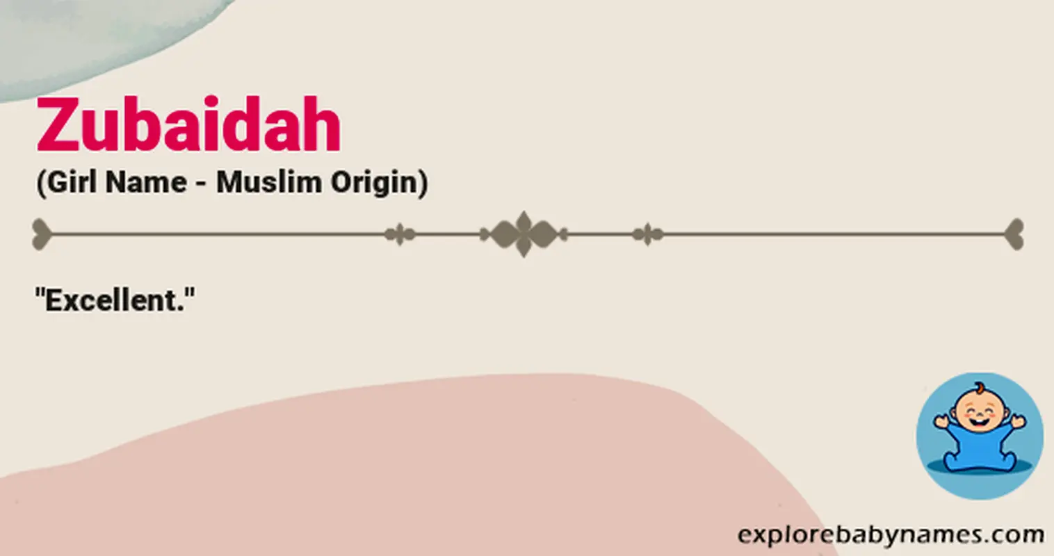 Meaning of Zubaidah