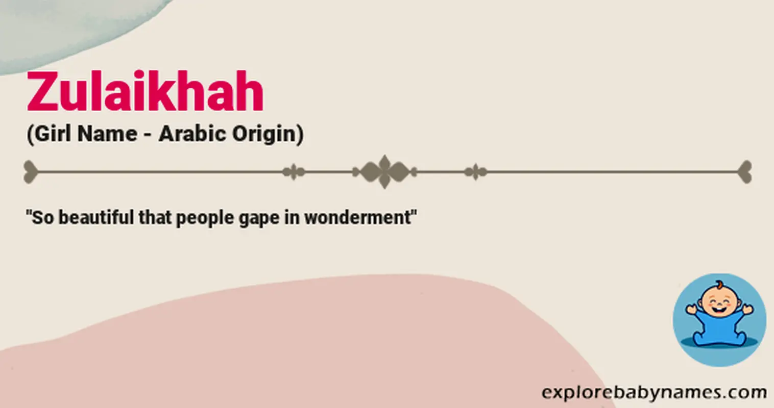 Meaning of Zulaikhah
